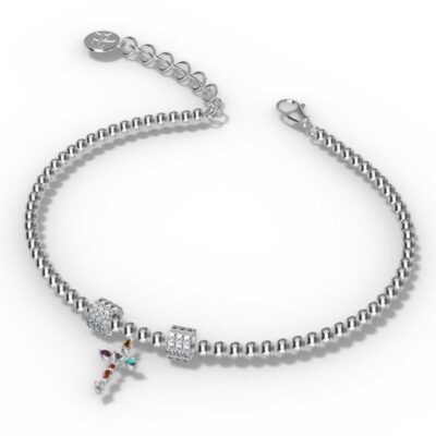 Roccobarocco Ladies Bracelet RBJ0023SS